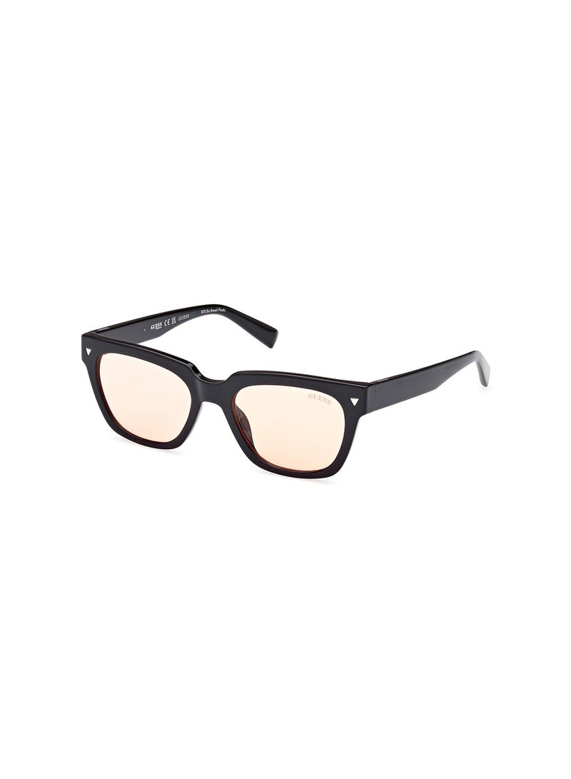 GUESS Men's UV Protection Square Sunglasses - GU826501E53 - Lens Size: 53 Mm - Image 1